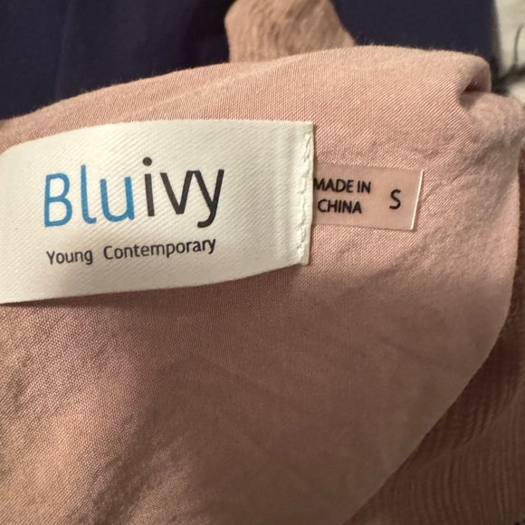 Blush coloured t shirt dress - Picture 3 of 3